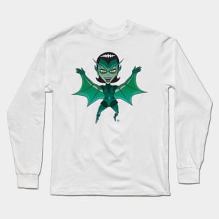 Alien Bat Girl Long Sleeve T-Shirt